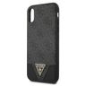 Guess GUHCI65PU4GHBK iPhone Xs Maxszary/grey hardcase 4G Triangle Collection na NearMe.pl