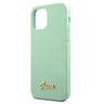 Guess GUHCP12SLSLMGGN iPhone12 mini 5,4" zielony/green hardcase Metal Logo Script na NearMe.pl