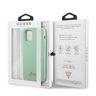 Guess GUHCP12SLSLMGGN iPhone12 mini 5,4" zielony/green hardcase Metal Logo Script na NearMe.pl