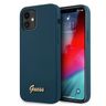 Guess GUHCP12SLSLMGBL iPhone 12 mini 5,4" niebieski/blue hardcase Metal Logo Script na NearMe.pl
