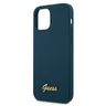 Guess GUHCP12SLSLMGBL iPhone 12 mini 5,4" niebieski/blue hardcase Metal Logo Script na NearMe.pl