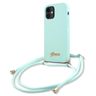 Guess GUHCP12SLSCLMGLB iPhone12 mini 5,4" jasno niebieski/light blue hardcase Metal Logo Cord na NearMe.pl