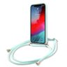 Guess GUHCP12SLSCLMGLB iPhone12 mini 5,4" jasno niebieski/light blue hardcase Metal Logo Cord na NearMe.pl