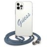 Guess GUHCP12MCRTVSBL iPhone 12/12 Pro6,1" niebieski/blue hardcase Script Vintage na NearMe.pl
