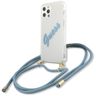 Guess GUHCP12LCRTVSBL iPhone 12 Pro Max 6,7" niebieski/blue hardcase Script Vintage na NearMe.pl