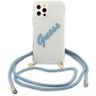 Guess GUHCP12LCRTVSBL iPhone 12 Pro Max 6,7" niebieski/blue hardcase Script Vintage na NearMe.pl