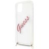 Guess GUHCP12LCRTVSPI iPhone 12 Pro Max 6,7" różowy/pink hardcase Script Vintage na NearMe.pl