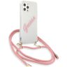 Guess GUHCP12LCRTVSPI iPhone 12 Pro Max 6,7" różowy/pink hardcase Script Vintage na NearMe.pl