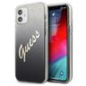 Guess GUHCP12SPCUGLSBK iPhone 12 mini5,4" czarny/black hardcase Glitter Gradient Script na NearMe.pl