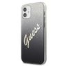 Guess GUHCP12SPCUGLSBK iPhone 12 mini5,4" czarny/black hardcase Glitter Gradient Script na NearMe.pl
