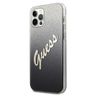 Guess GUHCP12MPCUGLSBK iPhone 12/12 Pro6,1" czarny/black hardcase Glitter Gradient Script na NearMe.pl
