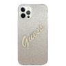 Guess GUHCP12MPCUGLSGO iPhone 12/12 Pro6,1" złoty/gold hardcase Glitter Gradient Script na NearMe.pl