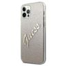 Guess GUHCP12LPCUGLSGO iPhone 12 Pro Max6,7" złoty/gold hardcase Glitter Gradient Script na NearMe.pl