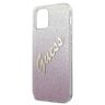 Guess GUHCP12SPCUGLSPI iPhone 12 mini5,4" różowy/pink hardcase Glitter Gradient Script na NearMe.pl
