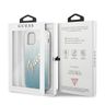 Guess GUHCP12MPCUGLSBL iPhone 12/12 Pro6,1" niebieski/blue hardcase Glitter Gradient Script na NearMe.pl