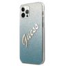 Guess GUHCP12LPCUGLSBL iPhone 12 Pro Max 6,7" niebieski/blue hardcase Glitter Gradient Script na NearMe.pl