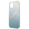 Guess GUHCP12LPCUGLSBL iPhone 12 Pro Max 6,7" niebieski/blue hardcase Glitter Gradient Script na NearMe.pl