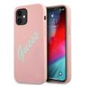 Guess GUHCP12SLSVSPG iPhone 12 mini5,4" różowo zielony/green pink hardcase Silicone Vintage na NearMe.pl