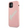 Guess GUHCP12SLSVSPG iPhone 12 mini5,4" różowo zielony/green pink hardcase Silicone Vintage na NearMe.pl