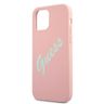 Guess GUHCP12SLSVSPG iPhone 12 mini5,4" różowo zielony/green pink hardcase Silicone Vintage na NearMe.pl