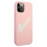 Guess GUHCP12MLSVSPG iPhone 12/12 Pro6,1" różowo zielony/green pink hardcase Silicone Vintage na NearMe.pl