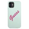 Guess GUHCP12SLSVSBF iPhone 12 mini5,4" niebieski fuksja/blue fuschia hardcase Silicone Vintage na NearMe.pl