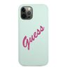 Guess GUHCP12LLSVSBF iPhone 12 Pro Max6,7" niebieski fuksja/blue fuschia hardcase Silicone Vintage na NearMe.pl