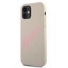 Guess GUHCP12SLSVSGP iPhone 12 mini5,4" szaro różowy/grey pink hardcase Silicone Vintage na NearMe.pl
