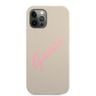 Guess GUHCP12LLSVSGP iPhone 12 Pro Max6,7" szaro różowy/grey pink hardcase Silicone Vintage na NearMe.pl