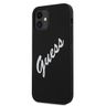 Guess GUHCP12SLSVSBW iPhone 12 mini5,4" czarno biały/black white hardcase Silicone Vintage na NearMe.pl