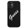 Guess GUHCP12SLSVSBW iPhone 12 mini5,4" czarno biały/black white hardcase Silicone Vintage na NearMe.pl