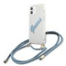 Guess GUHCP12SCRTVSBL iPhone 12 mini 5,4" niebieski/blue hardcase Script Vintage na NearMe.pl