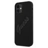 Guess GUHCP12SLSVSBK iPhone 12 mini5,4" czarny/black hardcase Script Vintage na NearMe.pl