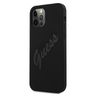 Guess GUHCP12MLSVSBK iPhone 12/12 Pro6,1" czarny/black hardcase Script Vintage na NearMe.pl