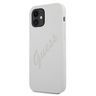 Guess GUHCP12SLSVSCR iPhone 12 mini5,4" kremowy/cream hardcase Script Vintage na NearMe.pl