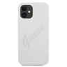 Guess GUHCP12SLSVSCR iPhone 12 mini5,4" kremowy/cream hardcase Script Vintage na NearMe.pl