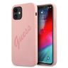 Guess GUHCP12SLSVSPI iPhone 12 mini5,4" różowy/pink hardcase Script Vintage na NearMe.pl
