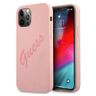 Guess GUHCP12LLSVSPI iPhone 12 Pro Max6,7" różowy/pink hardcase Script Vintage na NearMe.pl