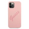 Guess GUHCP12LLSVSPI iPhone 12 Pro Max6,7" różowy/pink hardcase Script Vintage na NearMe.pl