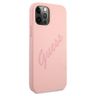 Guess GUHCP12LLSVSPI iPhone 12 Pro Max6,7" różowy/pink hardcase Script Vintage na NearMe.pl