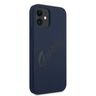 Guess GUHCP12SLSVSBL iPhone 12 mini5,4" niebieski/blue hardcase Script Vintage na NearMe.pl