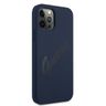 Guess GUHCP12MLSVSBL iPhone 12/12 Pro 6,1" niebieski/blue hardcase Script Vintage na NearMe.pl