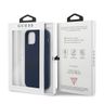 Guess GUHCP12MLSVSBL iPhone 12/12 Pro 6,1" niebieski/blue hardcase Script Vintage na NearMe.pl