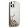 Guess GUHCP12MGLVSGO iPhone 12/12 Pro6,1" złoty/gold hardcase Glitter Vintage Script na NearMe.pl