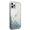 Guess GUHCP12LGLVSBL iPhone 12 Pro Max6,7" niebieski/blue hardcase Glitter Vintage Script na NearMe.pl