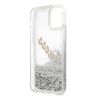 Guess GUHCP12MGLVSSI iPhone 12/12 Pro6,1" srebrny/silver hardcase Glitter Vintage Script na NearMe.pl