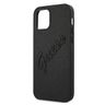 Guess GUHCP12LRSAVSBK iPhone 12 ProMax 6,7" czarny/black hardcase Saffiano Vintage Script na NearMe.pl