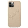 Guess GUHCP12LRSAVSLG iPhone 12 ProMax 6,7" złoty/gold hardcase Saffiano Vintage Script na NearMe.pl