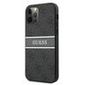 Guess GUHCP12L4GDGR iPhone 12 Pro Max6,7" szary/grey hardcase 4G Stripe na NearMe.pl