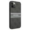 Guess GUHCP12L4GDGR iPhone 12 Pro Max6,7" szary/grey hardcase 4G Stripe na NearMe.pl